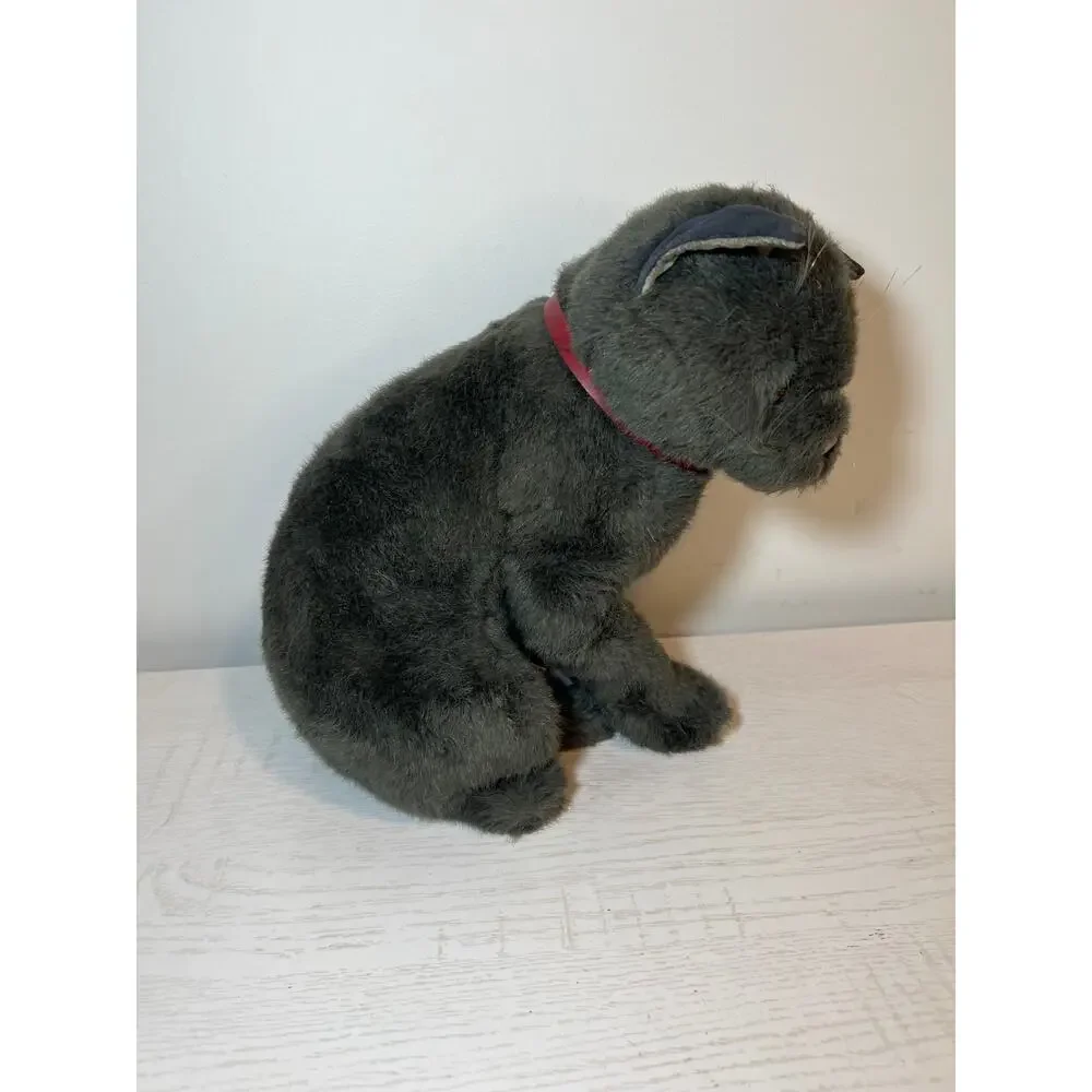 Vintage 1987 Avanti Applause Russian Blue Cat Plush
